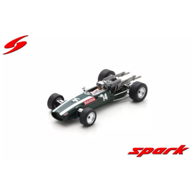 1/43 Spark 1968 Formula 1 Cooper T81B No.14 South African GP 1968 Brian Redman Car Model