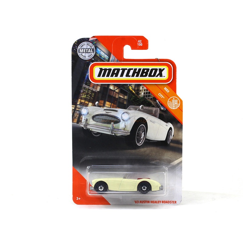 1963 Austin Healey Roadster 1:64 Matchbox collectible scale model car