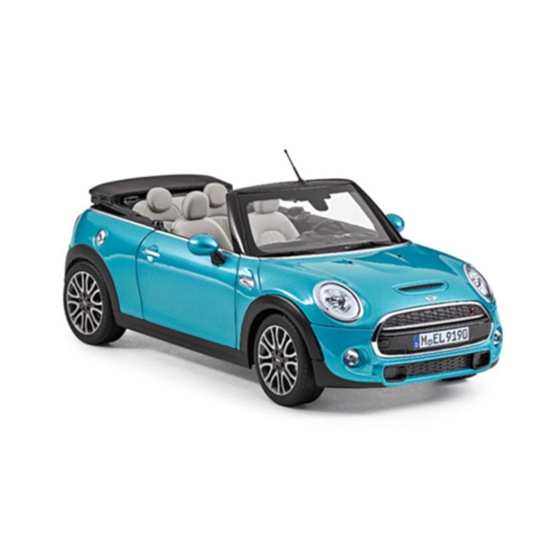 1/18 Dealer Edition Mini Cooper S F57 Convertible (Blue) Diecast Car Model