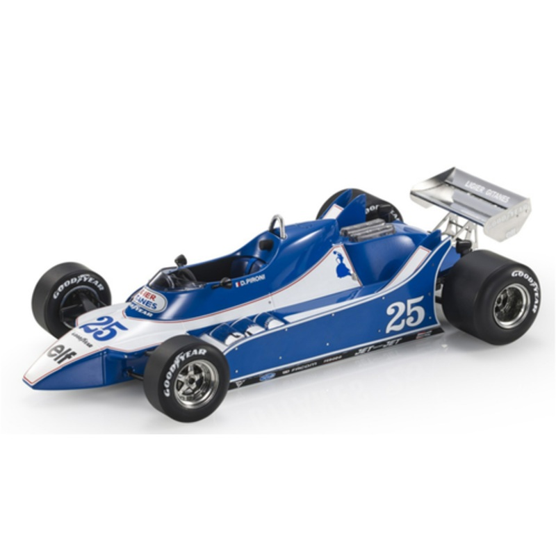 1/18 GP Replicas 1980 Formula 1 Ligier JS11/15 #25 Didier Pironi Car Model