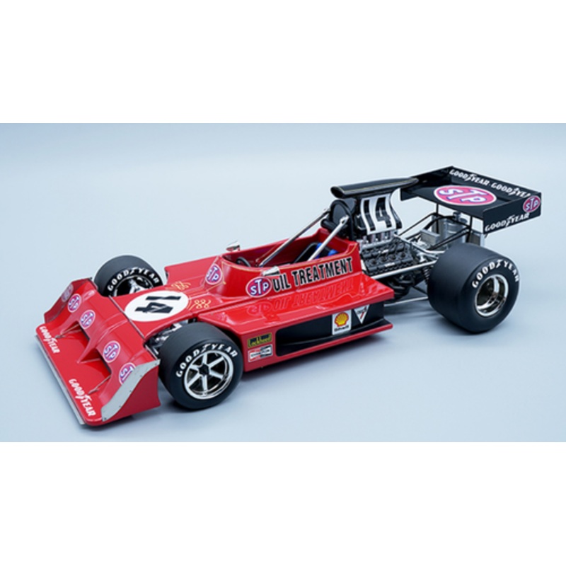1/18 Tecnomodel 1973 Formula 1 Jean Pierre Jarier March 731 #14 Monaco GP Car Model