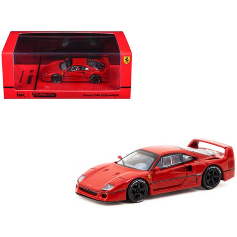 1/64 Tarmac Works Ferrari F40 Lightweight (Red) Diecast Car Model