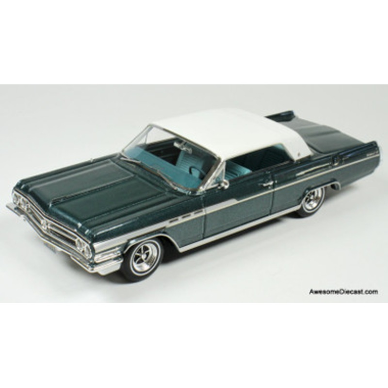 Goldvarg Collection 1:43 1963 Buick Wildcat, Twilight Aqua
