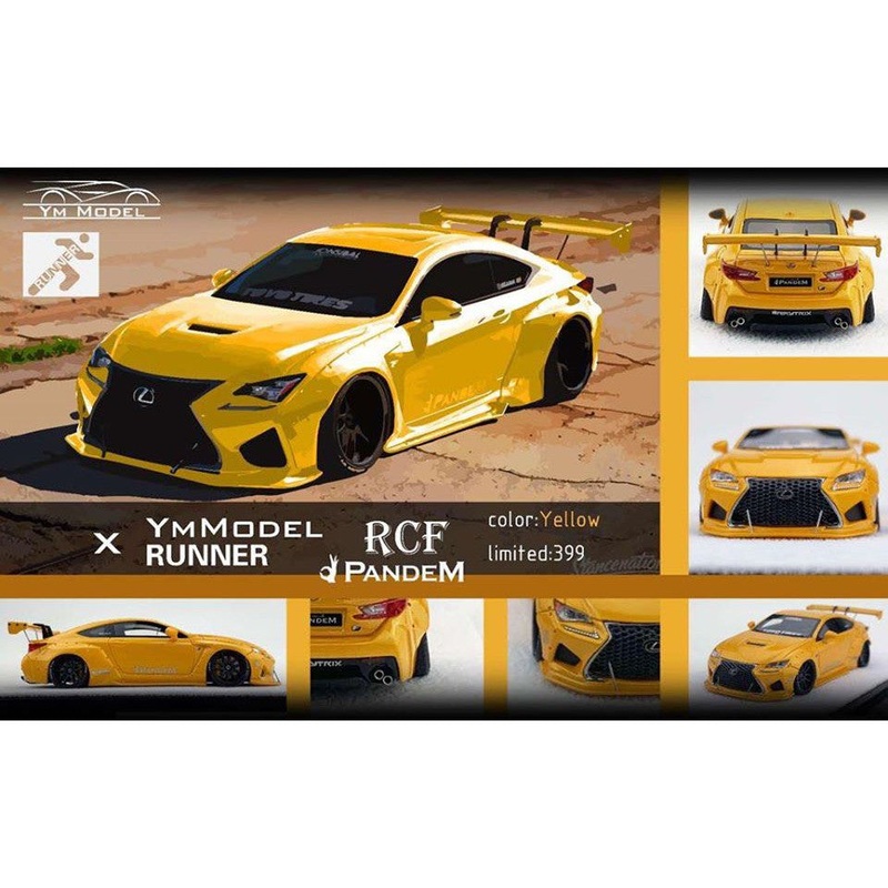 YM Model 1:64 Pandem Lexus RCF