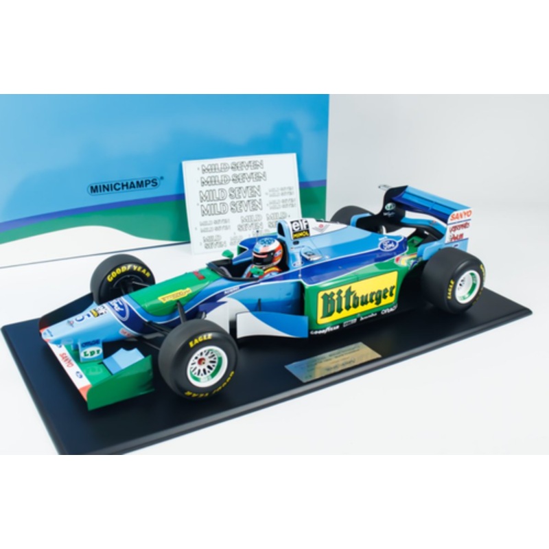 1/12 Minichamps 1994 Formula 1 Benetton Renault B194 Michael Schumacher Australian GP Car Model