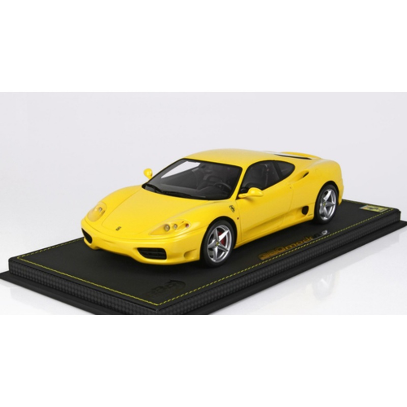 1/18 BBR 1999 Ferrari 360 Modena (Yellow Modena F1 Gearbox) Resin Car Model Limited 126 Pieces