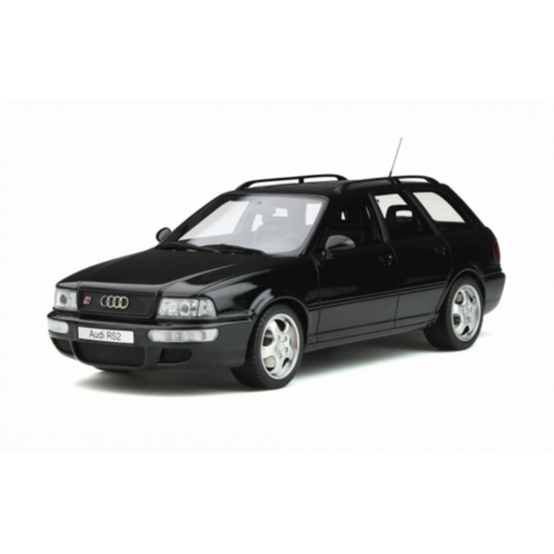 1/18 OTTO Audi RS2 (Black) Enclosed Car Model Limited 2000