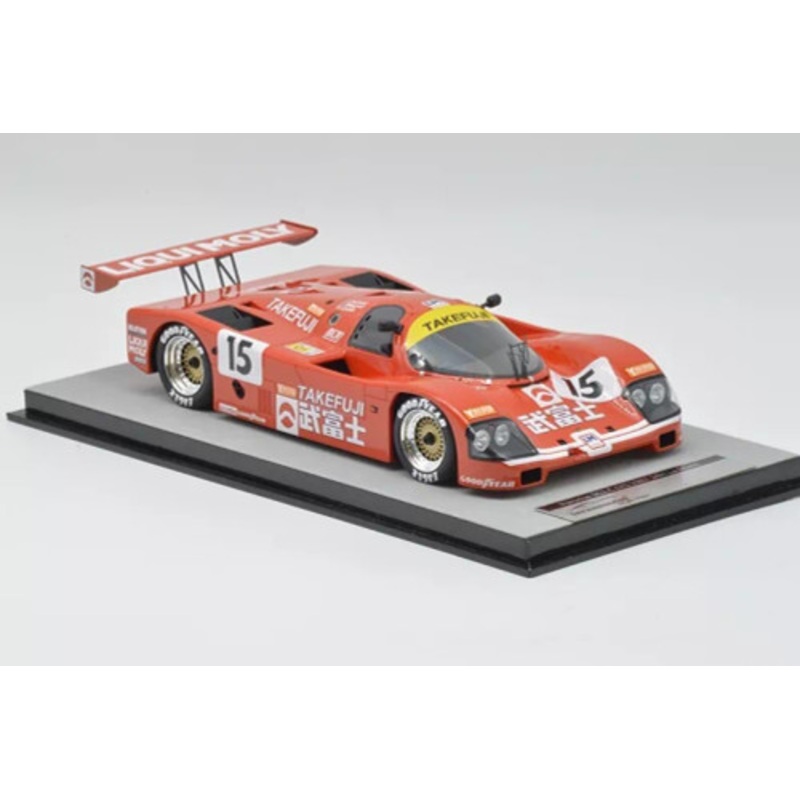 1/18 Tecnomodel 1987 Porsche 962 C GTI 1987 24H Le Mans Driven Jonathan Palmer (GB), James Weaver (GB), Price Cobb (USA) Limited Edition Car Model