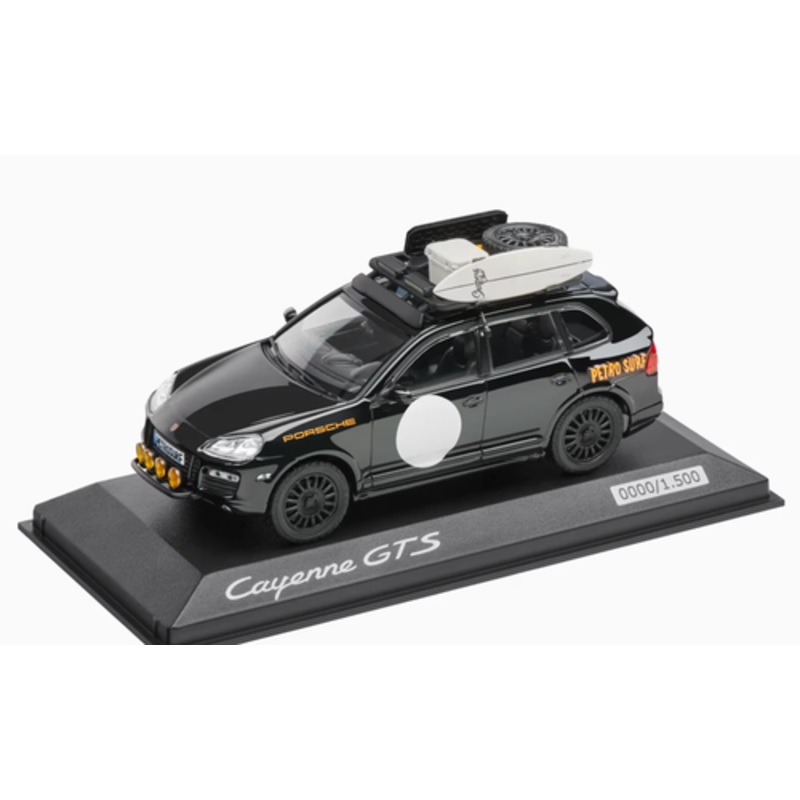 1/43 Dealer Edition Porsche Cayenne GTS (E1) Petro Surf (Black) Car Model