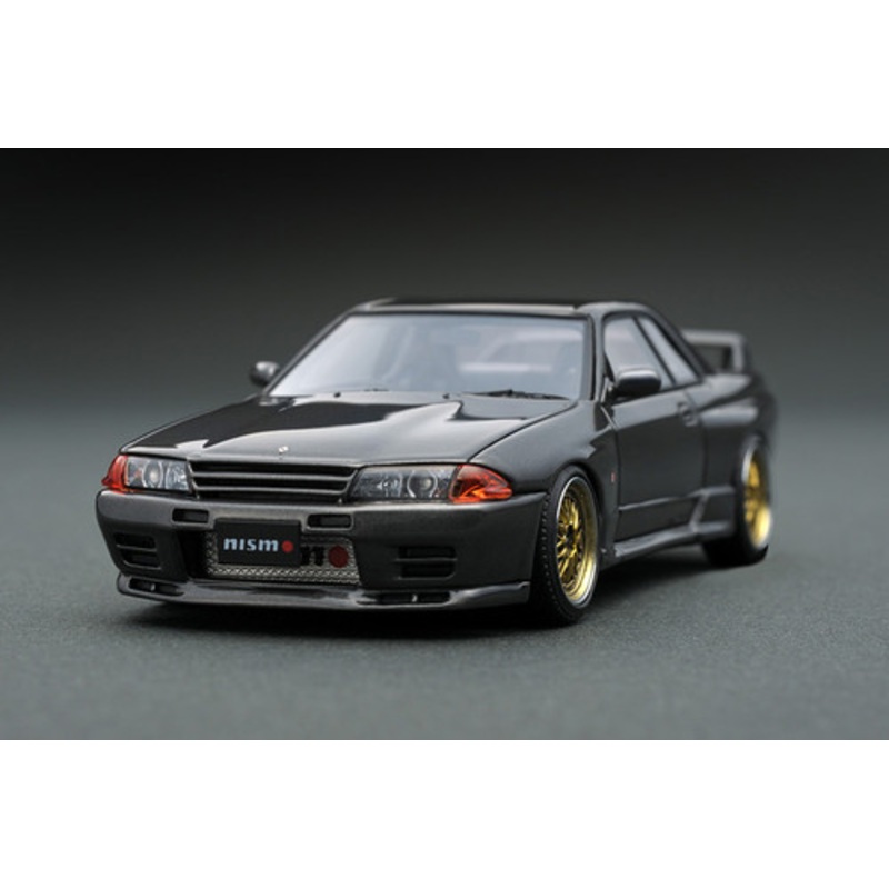 1/43 IG Ignition Model Nissan Nismo R32 GT-R GTR S-Tune (Gun Metallic) Car Model IG0798