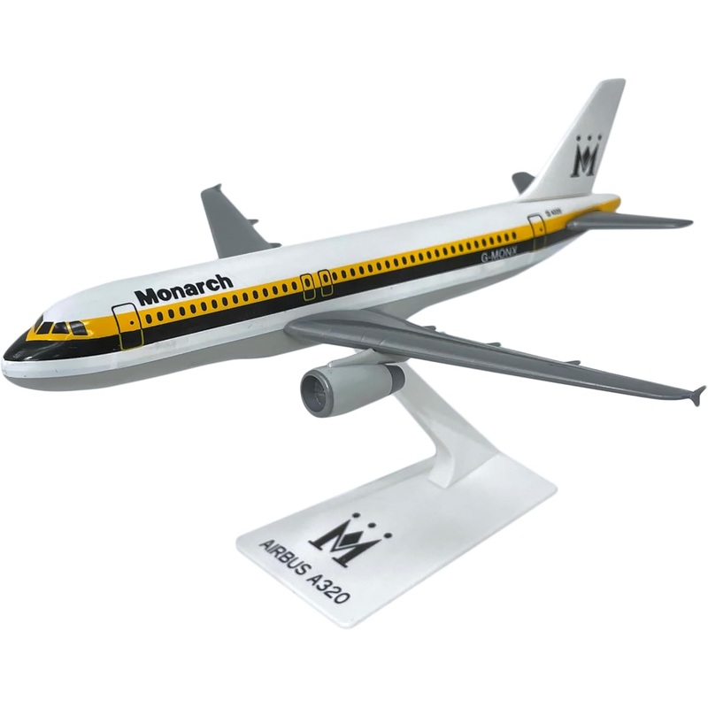 Airbus A320-200 A320 Monarch Airlines 1/200 Scale Model by Flight Miniatures