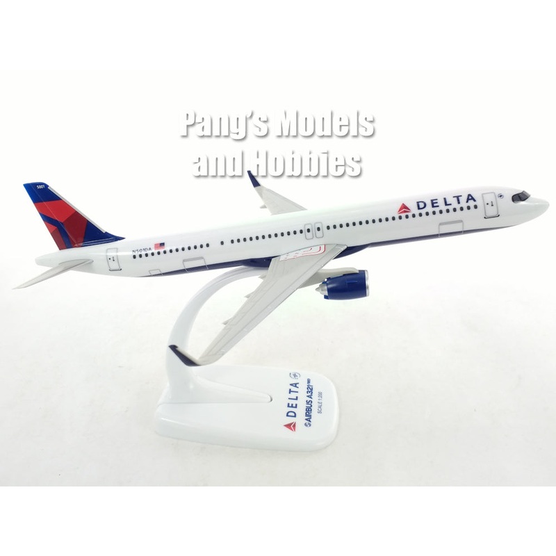 Airbus A321neo A321 Delta Airlines 1/200 Scale Model by Flight Miniatures
