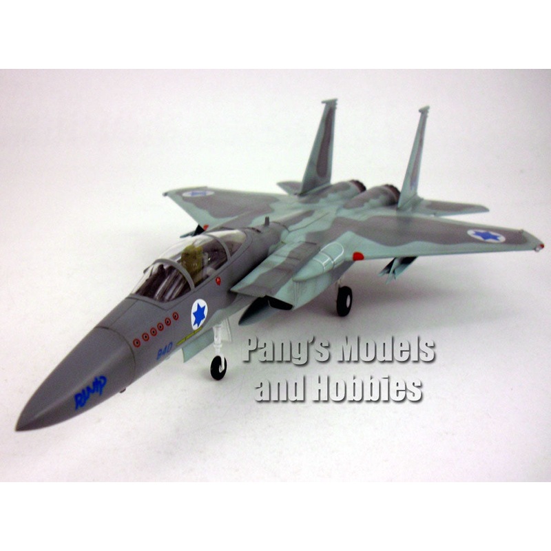 McDonnell Douglass F-15 (F-15C) Israel IDF 1/72 Scale Assembled and Painted Plastic Model by Easy Model
