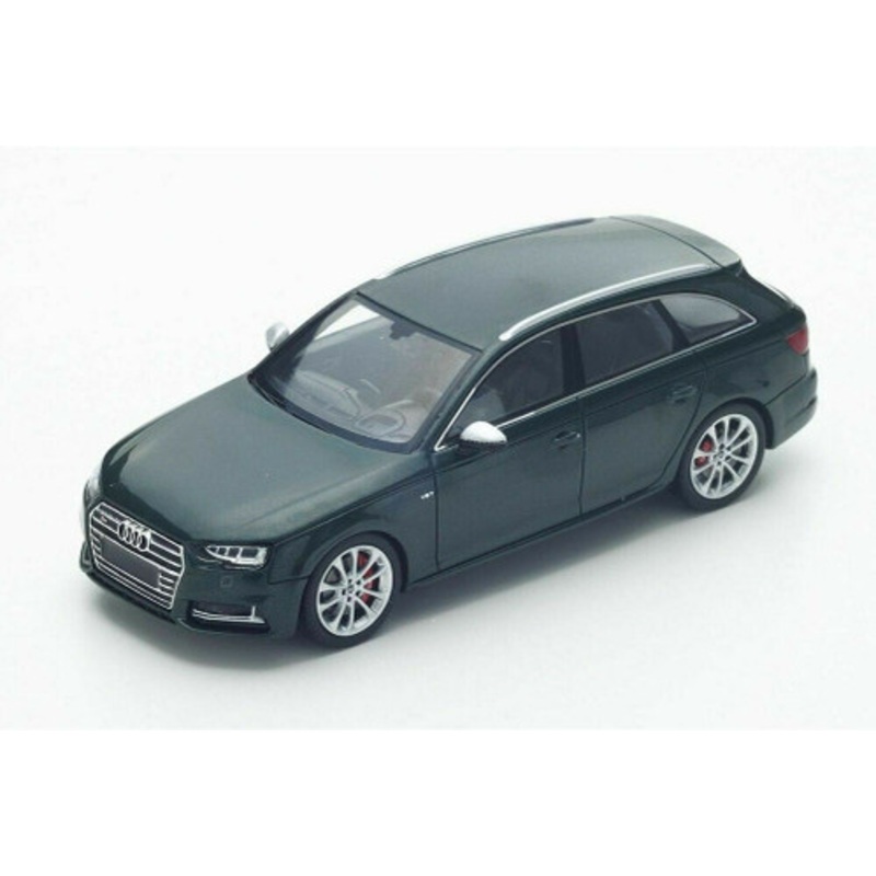1/43 Audi S4 Avant 2016 (Black) model car by Spark