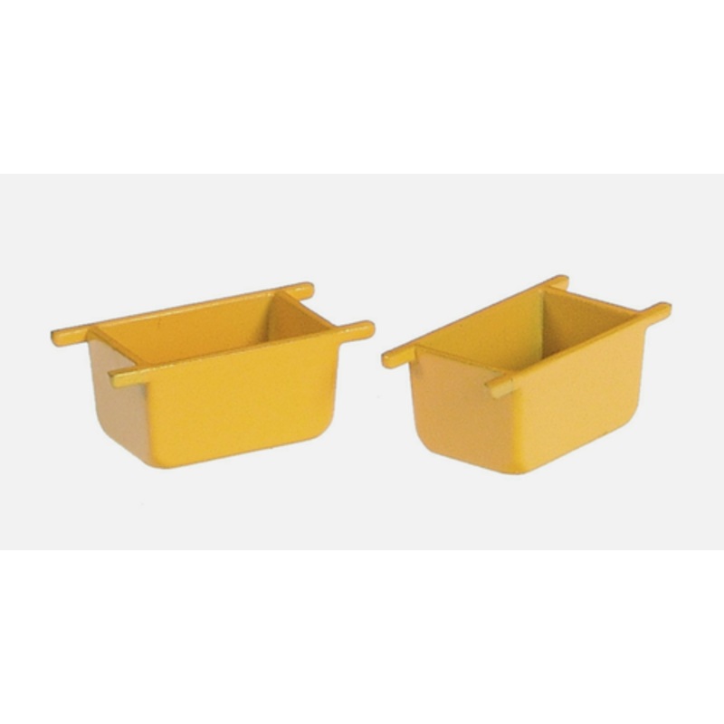 1/50 NZG 2 Pieces Cement Box (Yellow) Diecast Model