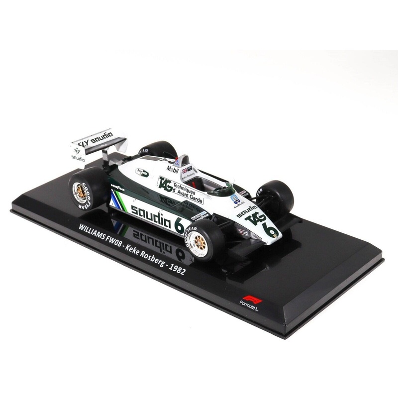Williams FW08 Keke Rosberg (1982) in White/Green