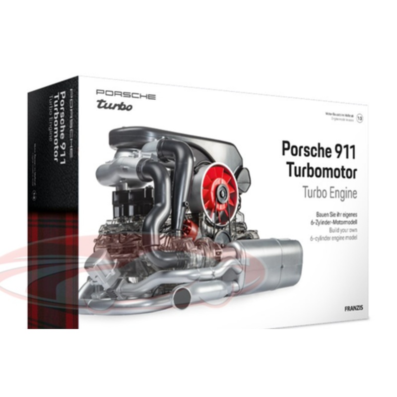 1/3 Franzis Porsche 911 6-Sylinder Turbo Engine Kit