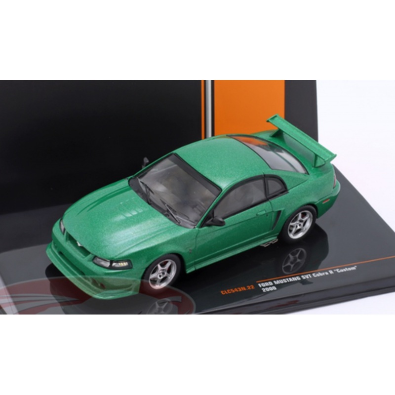 1/43 Ixo 2000 Ford Mustang STV Cobra R (Green Metallic) Car Model