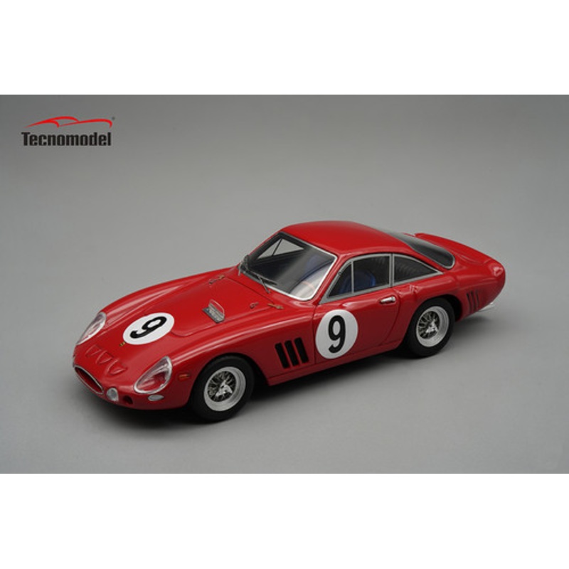 1/43 Tecnomodel Ferrari 330 LMB Le Mans 24h 1963 Car #9 P. Noblet - J. Guichet DNF Car Model Limited Edition