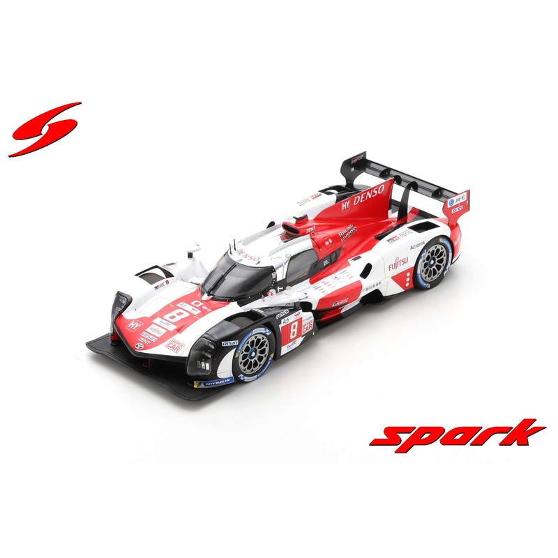 TOYOTA GR010 1:18 HYBRID N8 Winner 24H Le Mans - 2022 S. Buemi - R. Hirakawa - B. Hartley - Spark