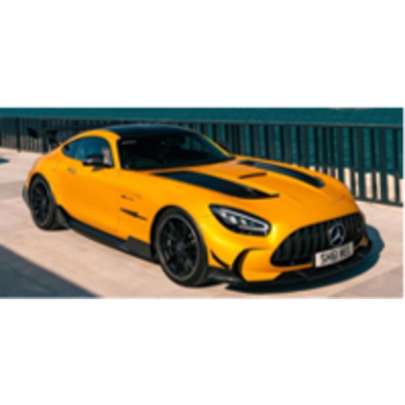 1/43 Solido 2022 Mercedes-Benz AMG GT-R Black Series (Yellow) Diecast Car Model