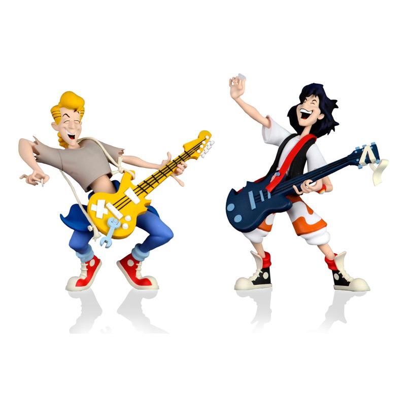 Wyld Stallyns Toony Terros Figure Set From Bill and Ted Excellent Adventure