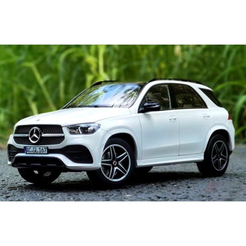 1/18 Dealer Edition 2019 2020 Mercedes-Benz Mercedes MB GLE GLE350 GLE400 GLE450 GLE500 GLE580 (White) Diecast Car Model