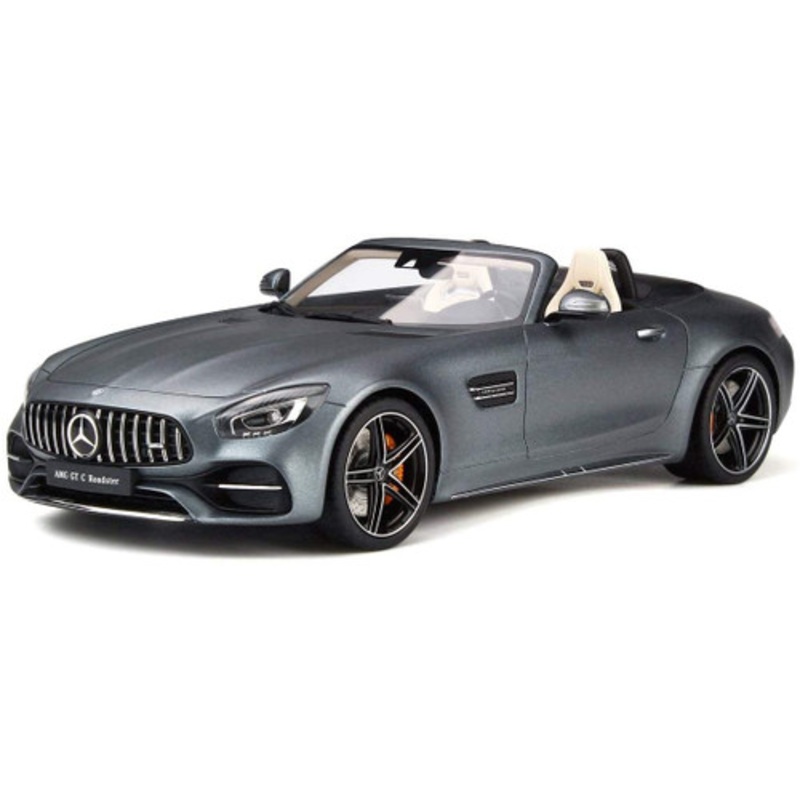 1/18 GT Spirit 2017 Mercedes-Benz AMG GT-C GTC Convertible Roadster (Designo Magno Selenite Matte Grey) Resin Car Model