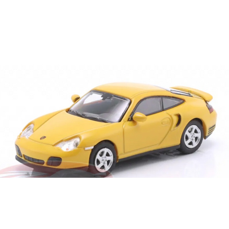 1/87 Minichamps 2000 Porsche 911 (996) Turbo (Yellow) Car Model
