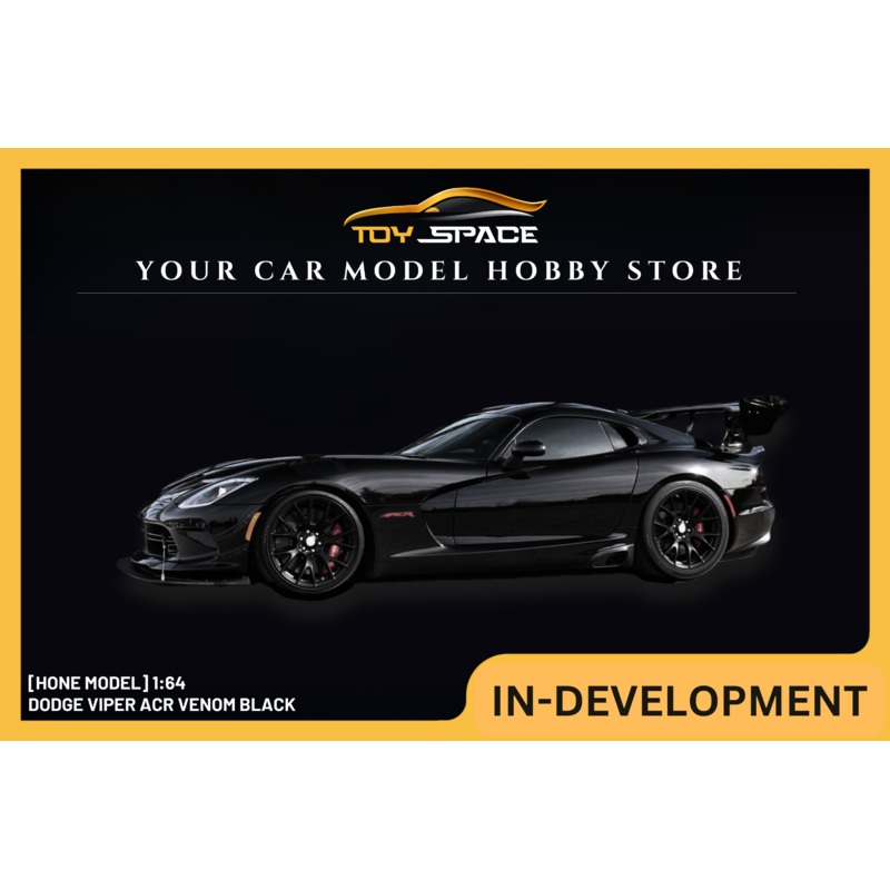 [HONE MODEL] 1:64 Dodge Viper ACR Venom Black