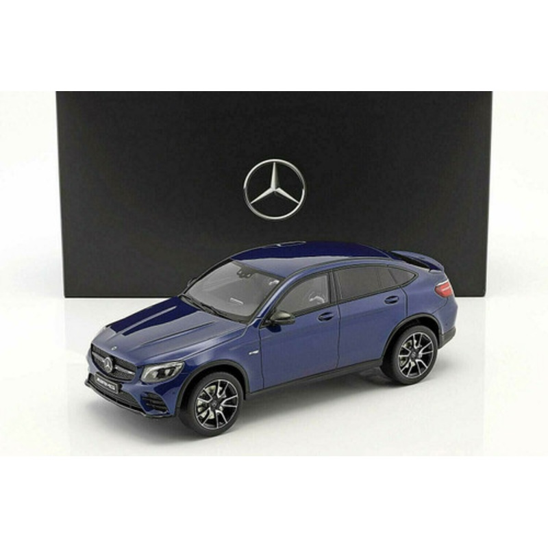1/18 Dealer Edition Mercedes-Benz GLC GLC43 AMG Coupe C253 (Blue) Diecast Car Model