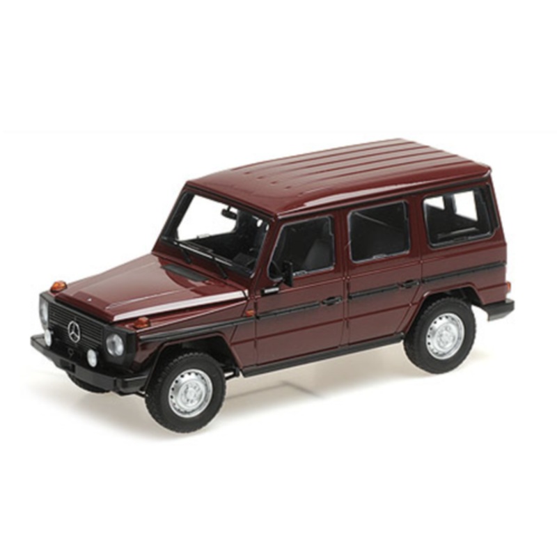 1/18 Minichamps 1980 Mercedes-Benz G-Modell Long Wheelbase (W460) (Maroon Dark Red) Diecast Car Model