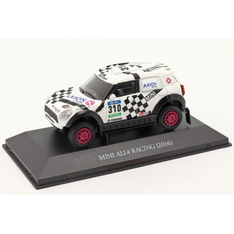 1/43 Premium Collectibles 2016 Mini All4 Racing #310 Rallye Dakar Axion X-Raid Team Orlando Terranova, Bernardo Graue Car Model