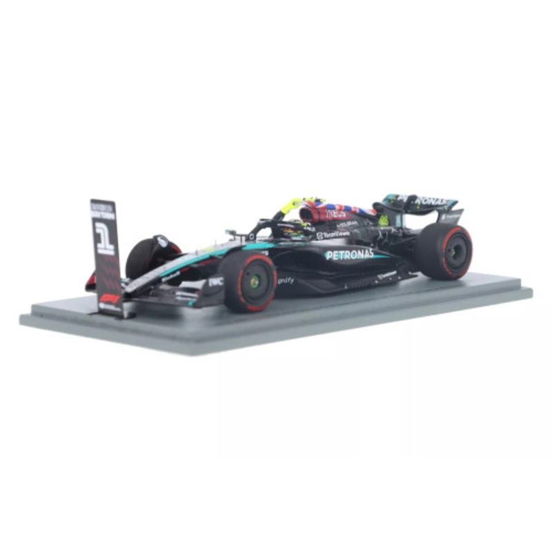 1/43 Spark 2024 Formula 1 Mercedes-AMG Petronas F1 W15 British GP Winner #44 Lewis Hamilton Car Model