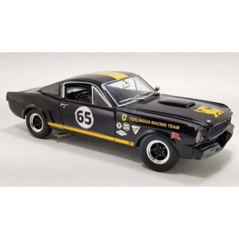 1/18 ACME 1965 Ford Mustang Shelby GT350R #65 Reverse Terlingua Diecast Car Model
