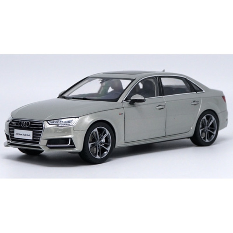 1/18 Dealer Edition Audi A4 A4L (Grey) B9 (Typ 8W; 2016present) Diecast Car Model