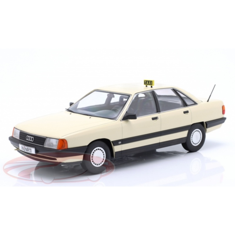 1/18 Triple9 1989 Audi 100 C3 Taxi Car Car Model