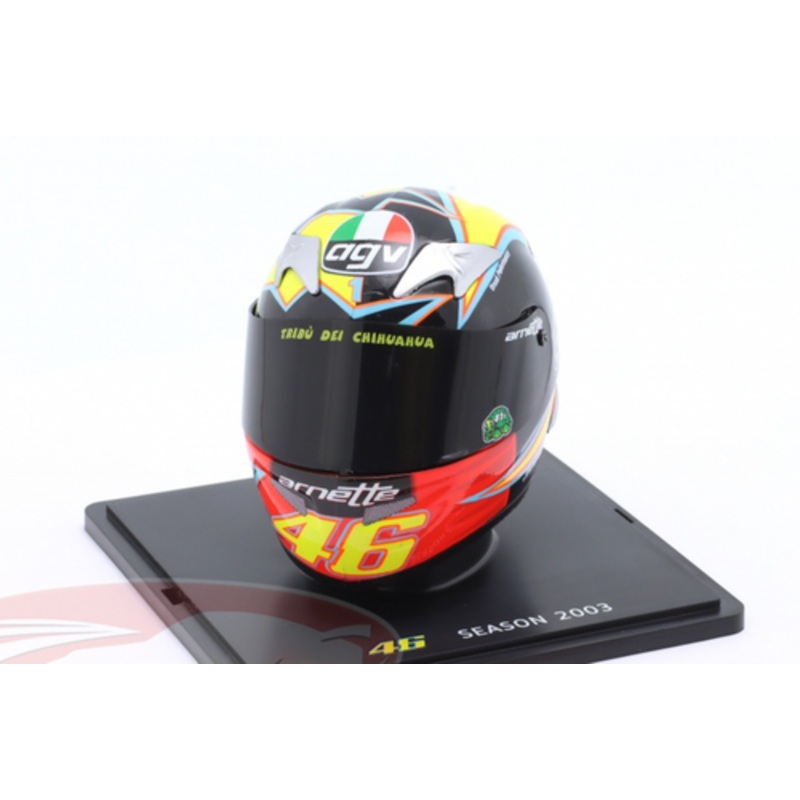 1/5 Spark 2003 Valentino Rossi #46 MotoGP World Champion Helmet Model