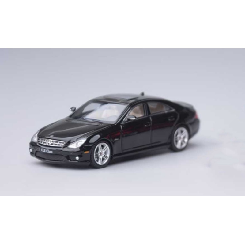 1/64 Focal Horizon FH Mercedes-Benz CLS-Class CLS 63 AMG MK1 C219 (Gloss Black) Diecast Car Model