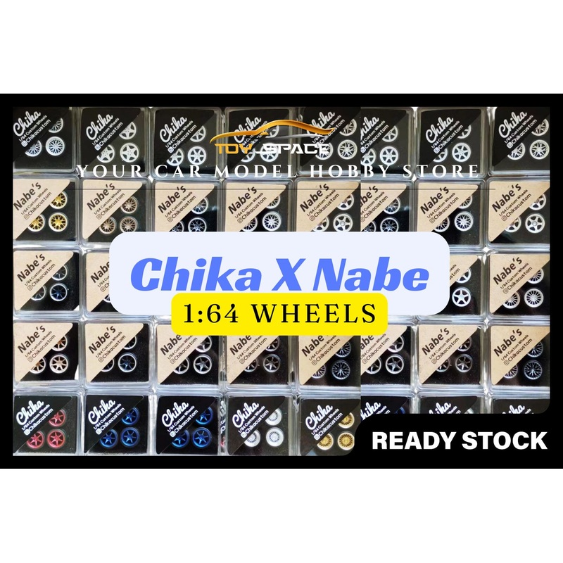 [CHIKA X NABE] 1:64 Wheels Assortment (Random Design)