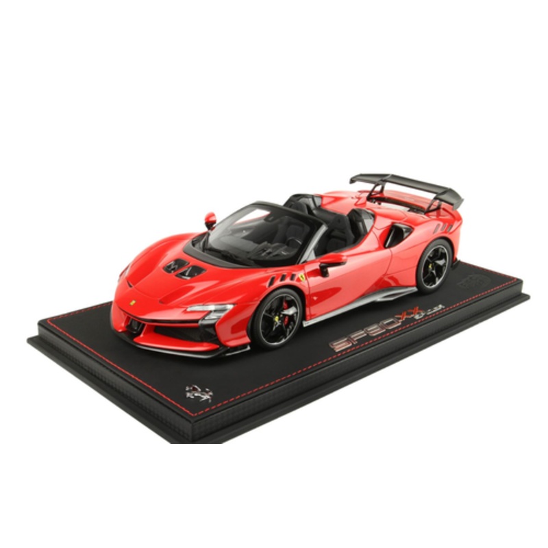 1/18 BBR Ferrari SF90 XX Spider (Rosso Corsa 322 Red) Car Model