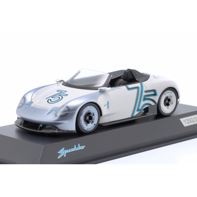 1/43 Dealer Edition Porsche Vision 357 Speedster (White) Car Model