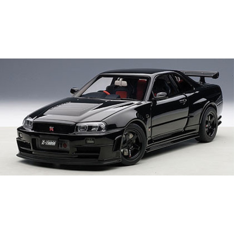 1/18 AUTOart Nissan Skyline GT-R GTR R34 Nismo Z-Tune (Black) Diecast Car Model