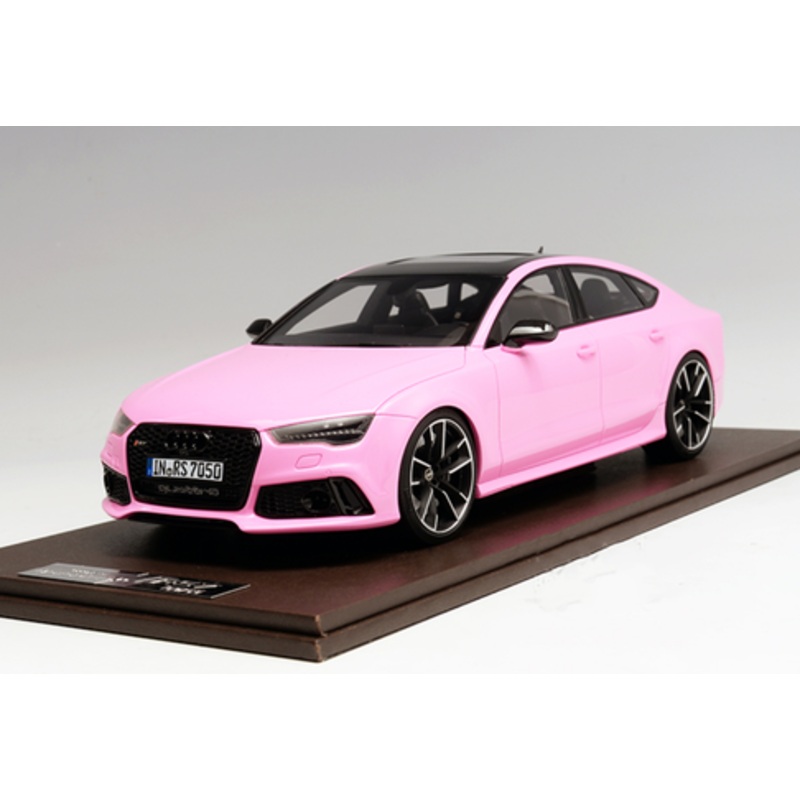 1/18 Motorhelix Audi RS7 (Pink) Resin Car Model Limited 50