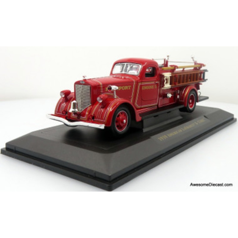 1939 American LaFrance B-550 RC Cord, Red 1:43 Diecast Model Car by Road Signature
