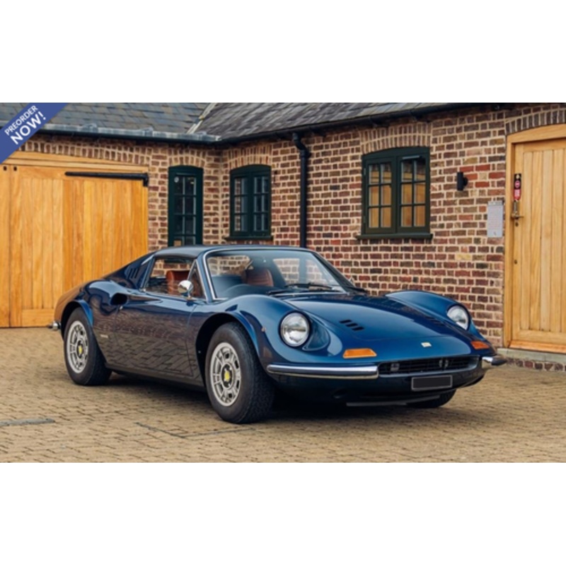 1/18 BBR 1972 Ferrari Dino 246 GTS (Evening Blue) Car Model