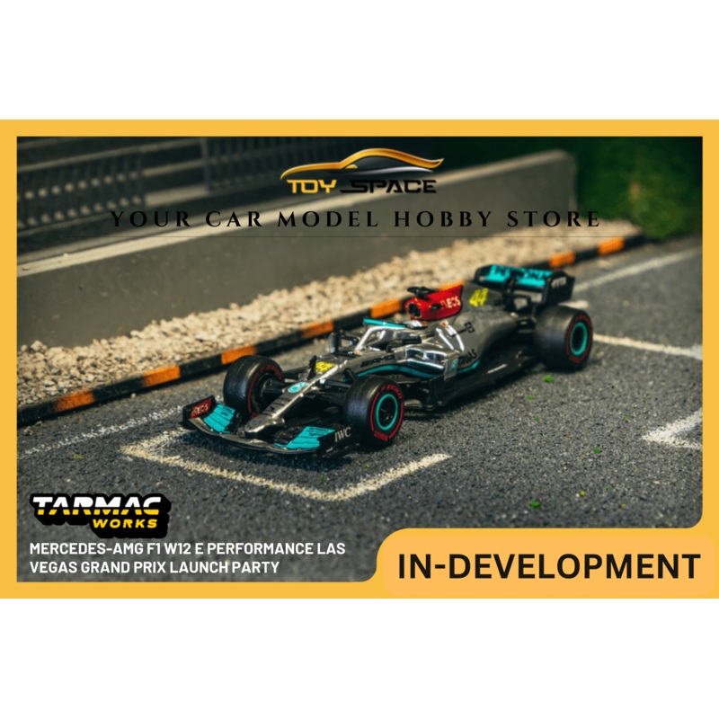 [TARMAC WORKS] 1:64 Mercedes-AMG F1 W12 E Performance Las Vegas Grand Prix Launch Party