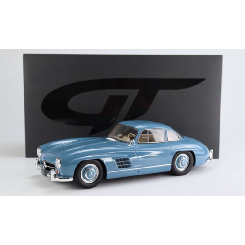 1/12 GT Spirit 1954 Mercedes-Benz Mercedes 300SL Light Blue Resin Car Model