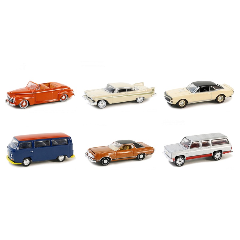 "Vintage Ad Cars" Set of 6 pieces Series 10 1/64 Diecast Model Cars by Greenlight