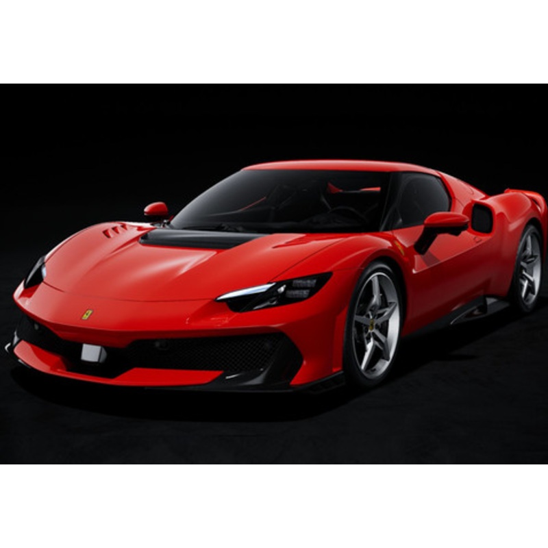 1/18 BBR Ferrari 296 Speciale (Rosso Corsa Red) Car Model